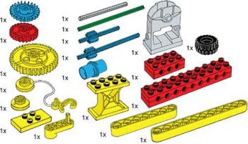 LEGO sættet Special Elements for Early Simple Machines Set