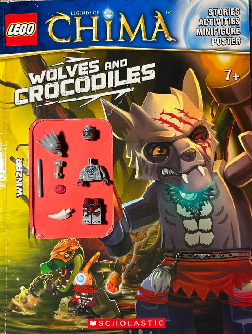 LEGO sættet Legends of Chima: Wolves and Crocodiles