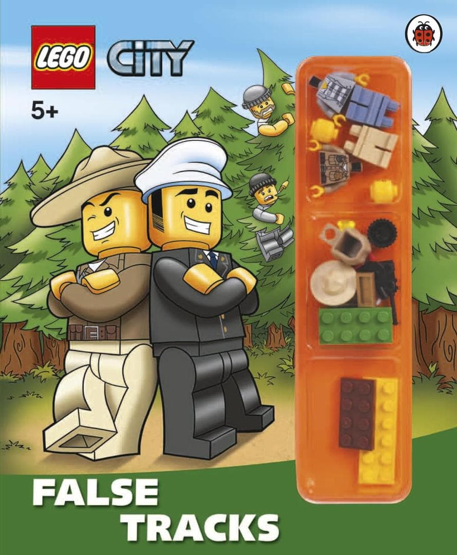 LEGO sættet City: False Tracks - Activity Book
