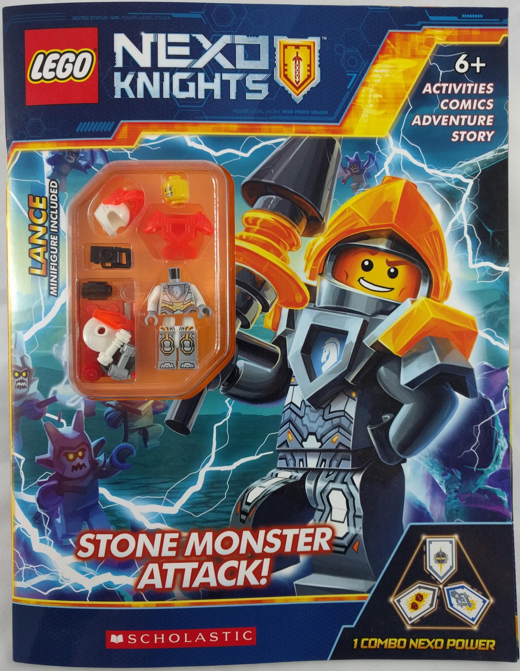 LEGO sættet Nexo Knights: Stone Monster Attack!