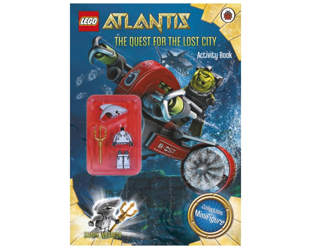 LEGO sættet Atlantis: The Quest For The Lost City - Activity Book