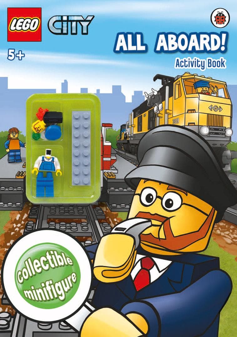 LEGO sættet City: All Aboard: Activity Book
