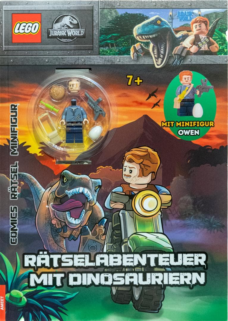 LEGO sættet Jurassic World: Rätselabenteuer mit Dinosauriern