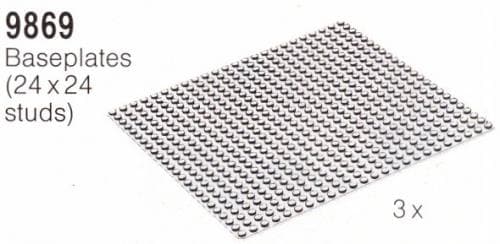 LEGO sættet Building Plates (24 x 24)