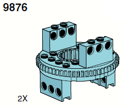 LEGO sættet Large Turntables