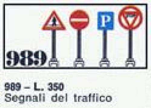 LEGO sættet 10 Traffic Signs