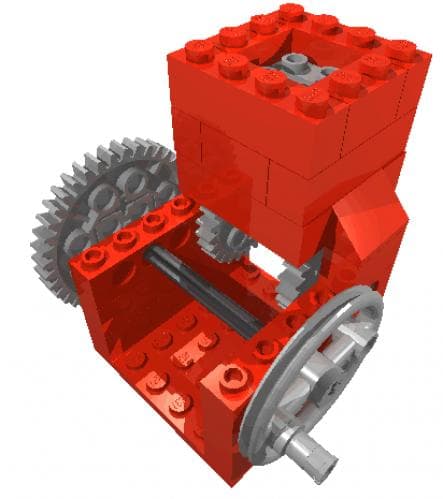 LEGO sættet Motor
