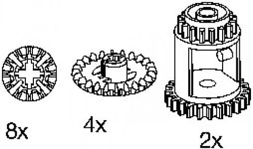 LEGO sættet Differentials