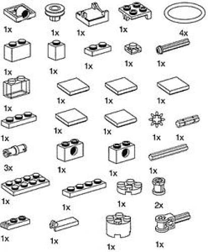 LEGO sættet Special Elements for Intelligent House Building Set