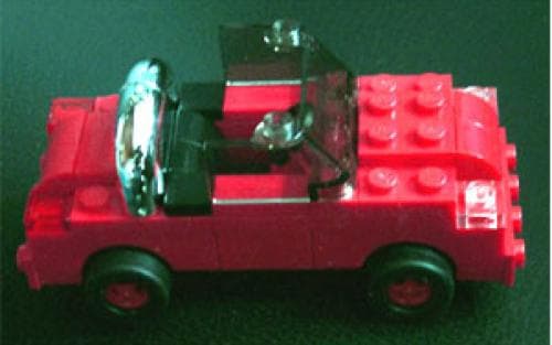 LEGO sættet Audi TT Roadster (Legoland Deutschland)