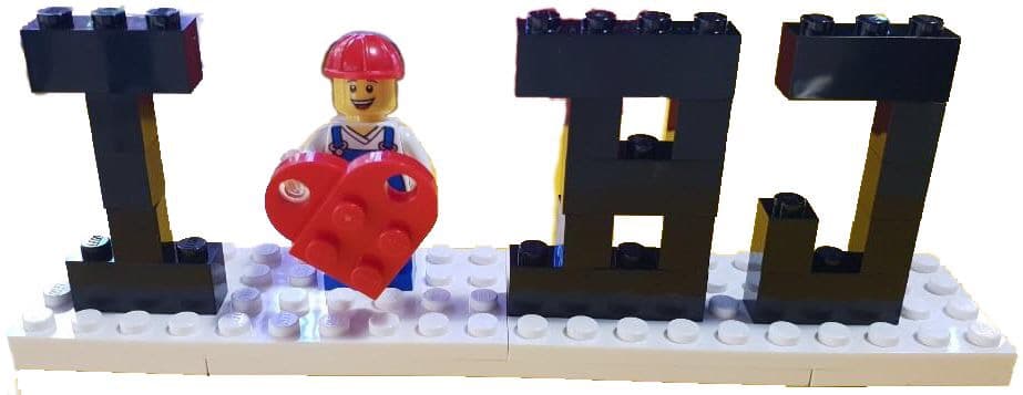 LEGO sættet I ❤️ Beijing Standee