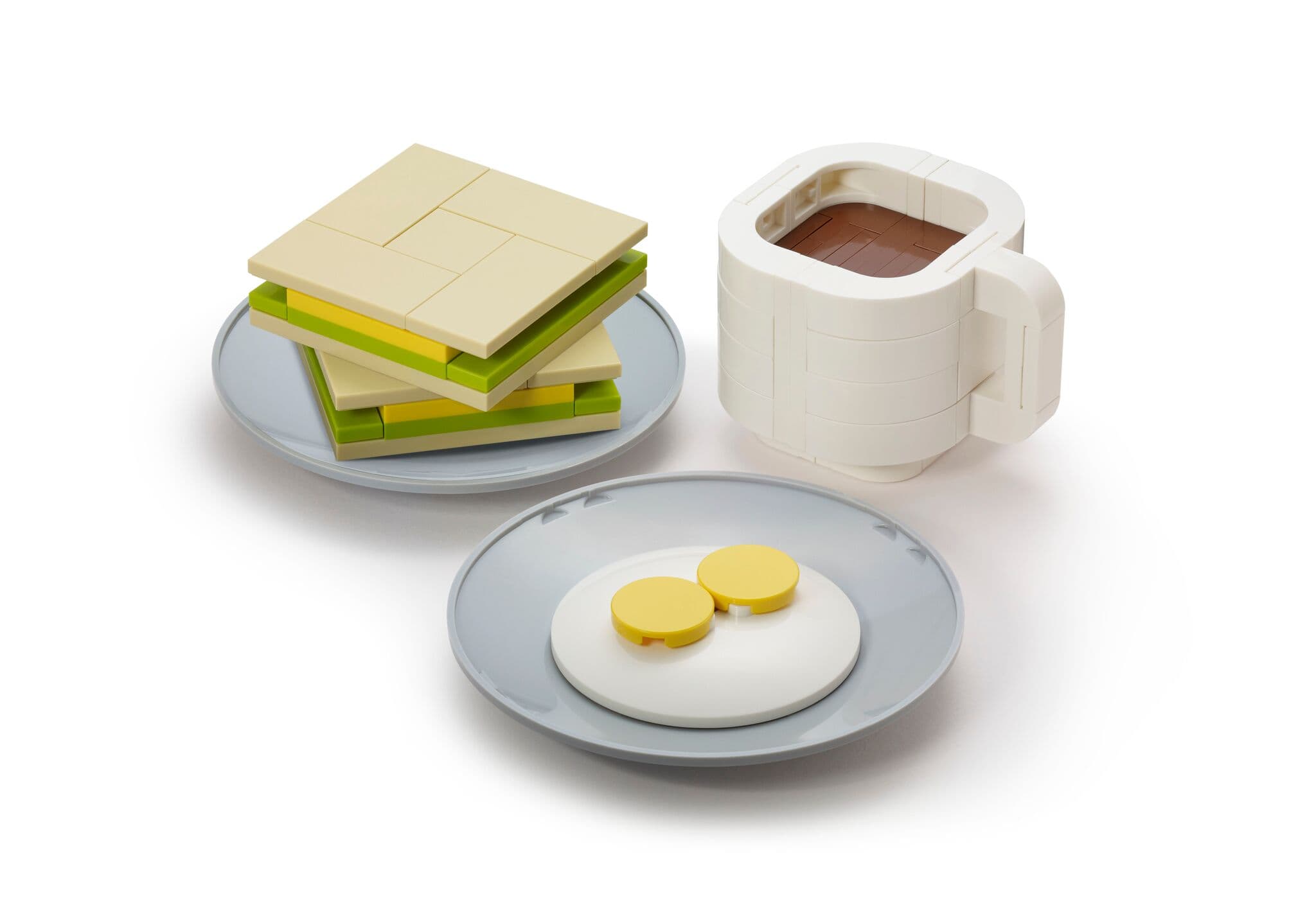 LEGO sættet Singapore: Kaya Toast, Eggs & Kopi Set