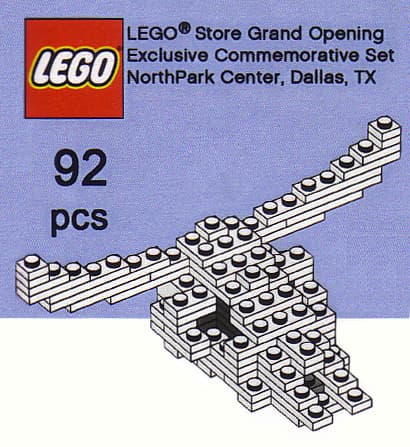 LEGO sættet LEGO Store Grand Opening Exclusive Set, NorthPark Center, Dallas, TX