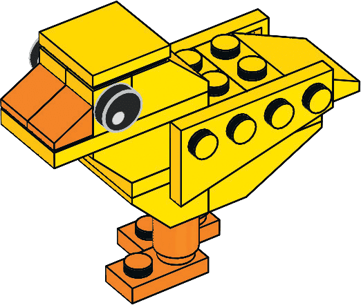 LEGO sættet Chick