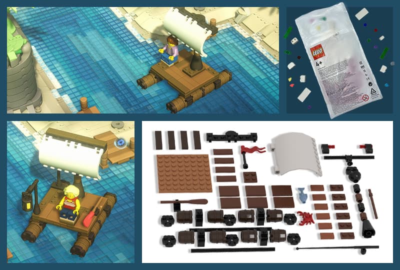LEGO sættet Caribbean Raft