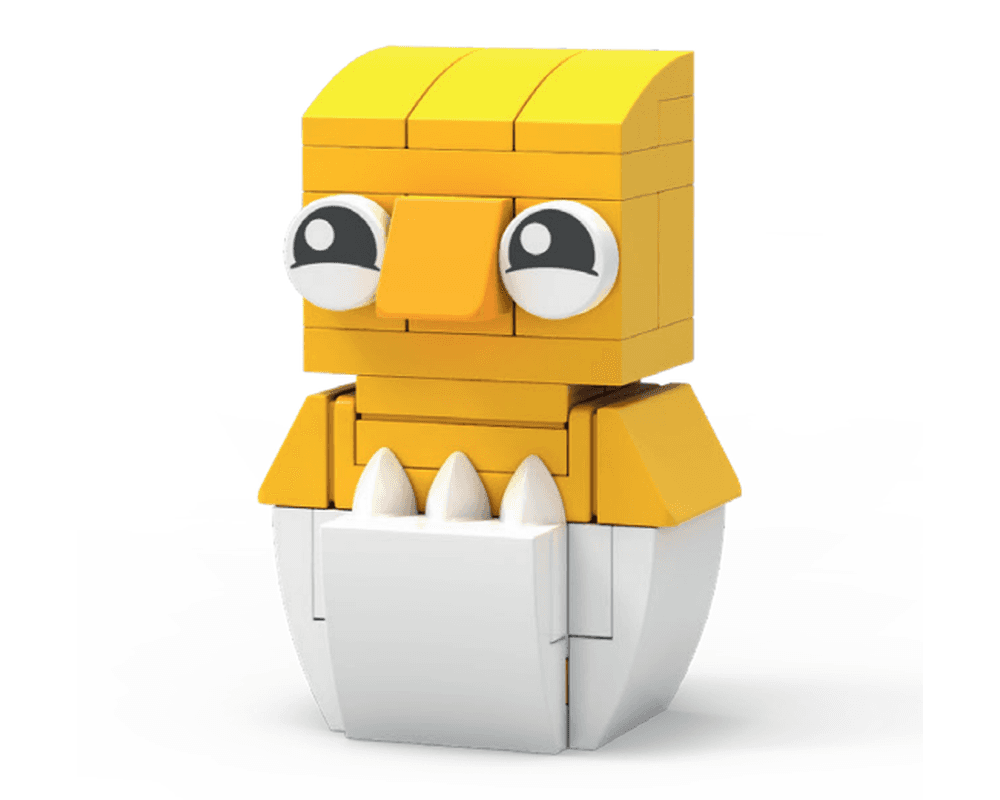LEGO sættet 6x Easter Chicks