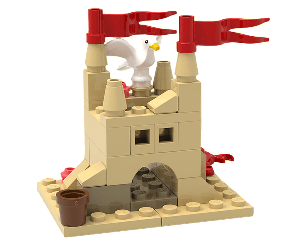 LEGO sættet 5x Sandcastle