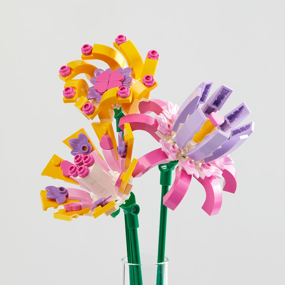 LEGO sættet Pink Hearts Flower Pack