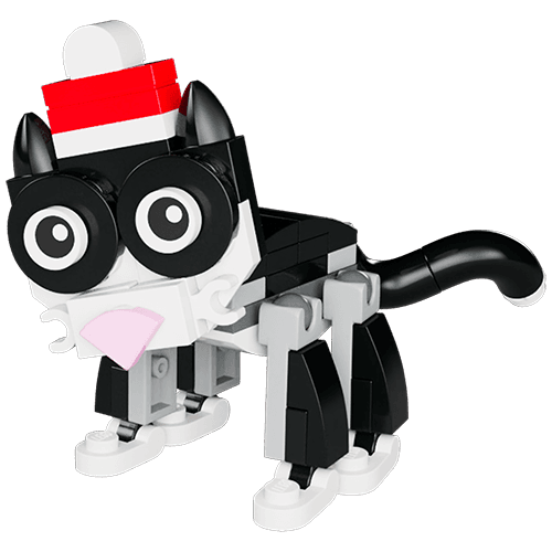 LEGO sættet 5x Festive Cats