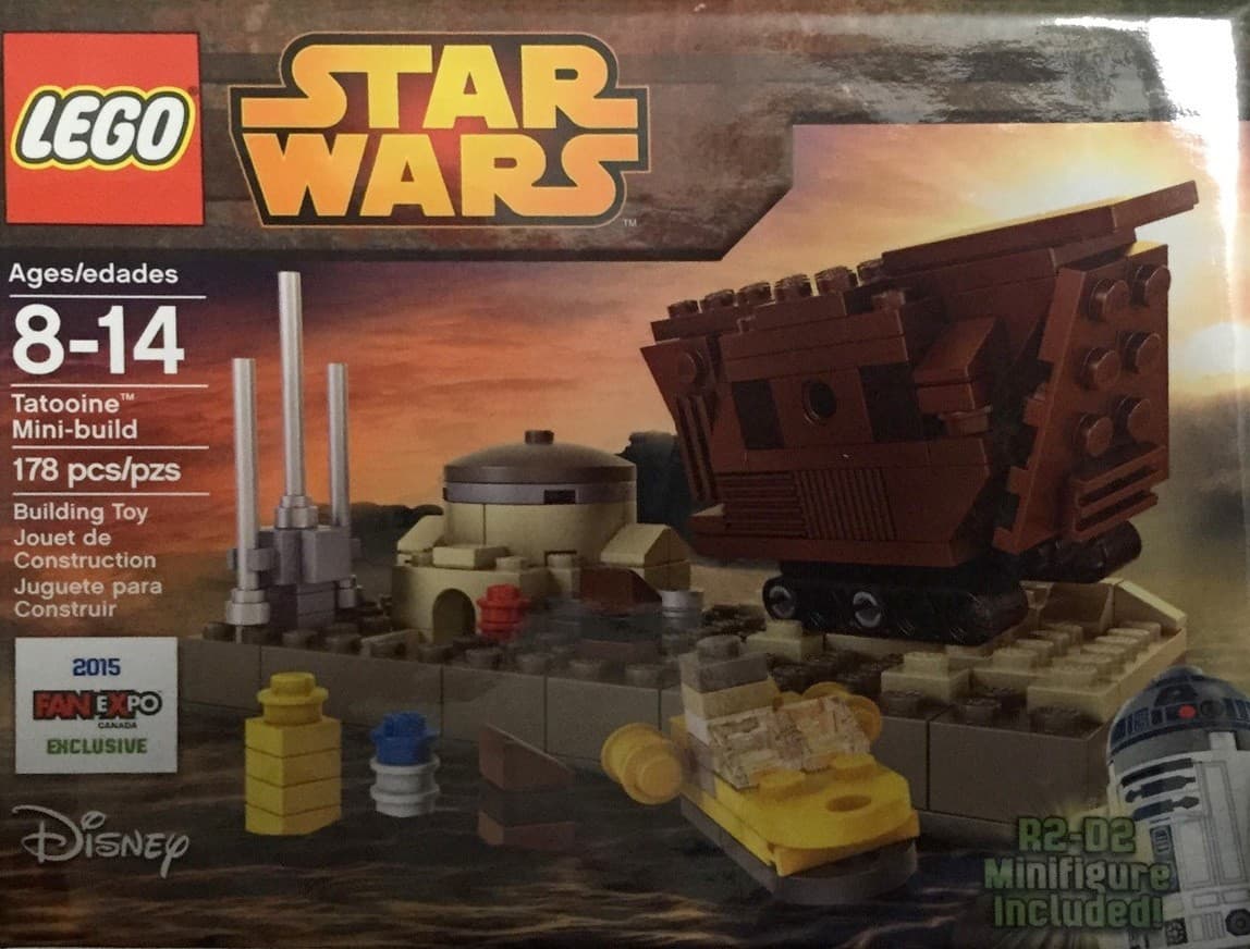 LEGO sættet Tatooine Mini-Build (FAN EXPO Version)