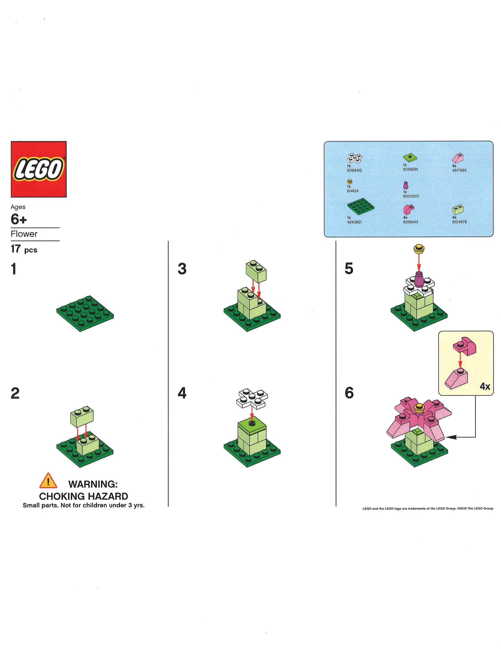 LEGO sættet Flower