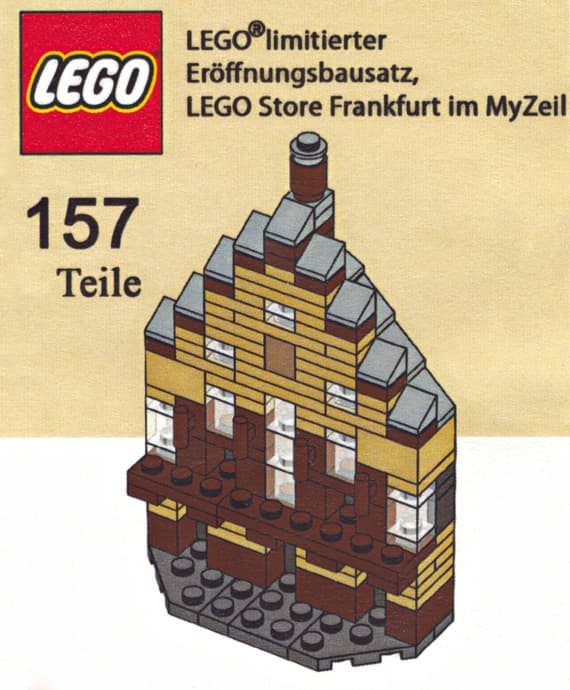 LEGO sættet LEGO Store Grand Opening Exclusive Set, MyZeil, Frankfurt, Germany