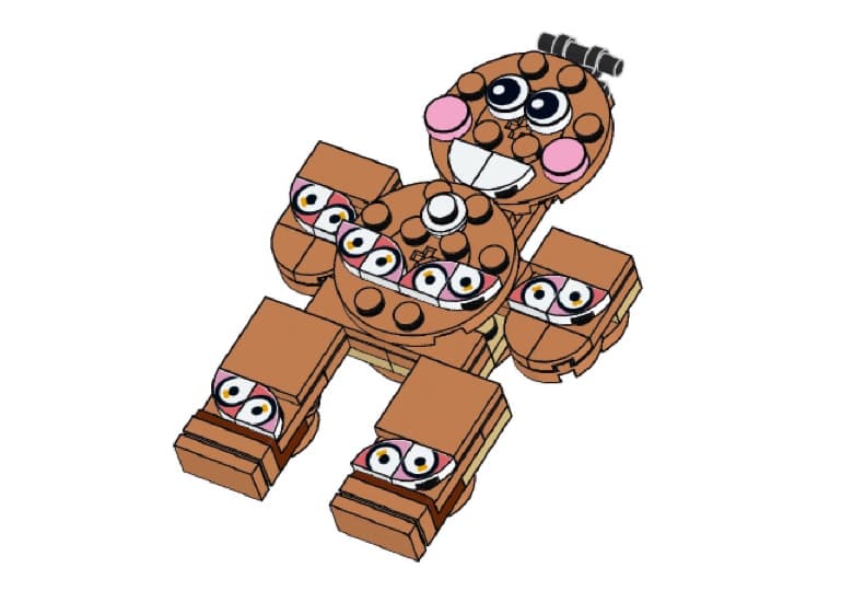 LEGO sættet Gingerbread Man Ornament