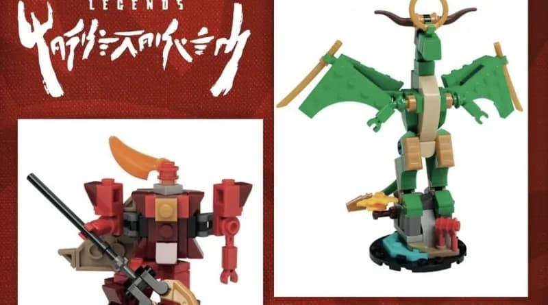 LEGO sættet Guardian Dragon & Fire Mech