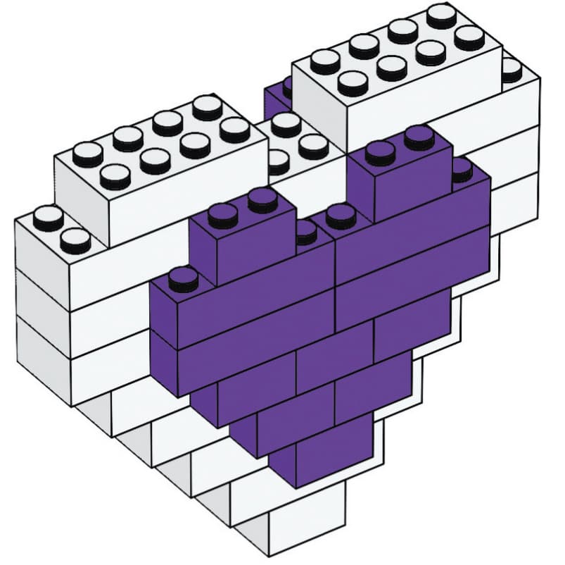 LEGO sættet Heart
