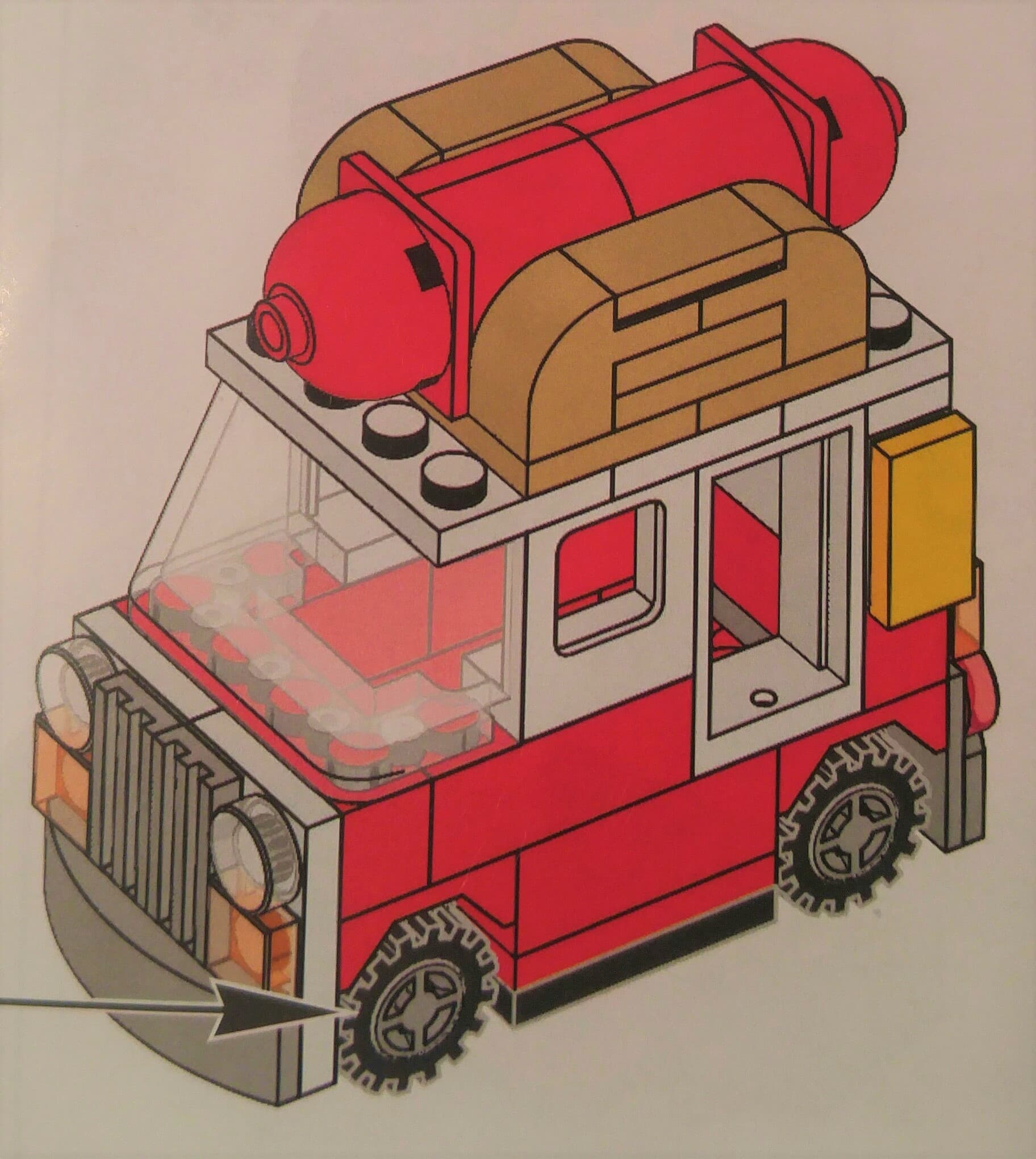 LEGO sættet Hot Dog Truck