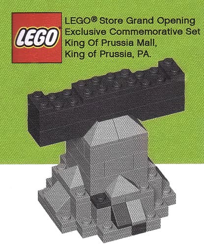 LEGO sættet LEGO Store Grand Opening Exclusive Set, King of Prussia Mall, PA
