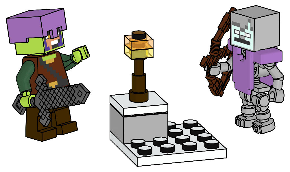 LEGO sættet Jungle Ranger and Stray