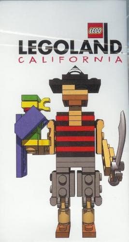 LEGO sættet Legoland Pirate with Parrot (Legoland California)