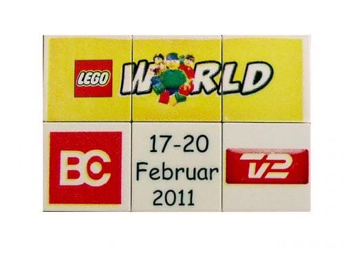 LEGO sættet LEGO World Denmark Puzzle Promo 2011