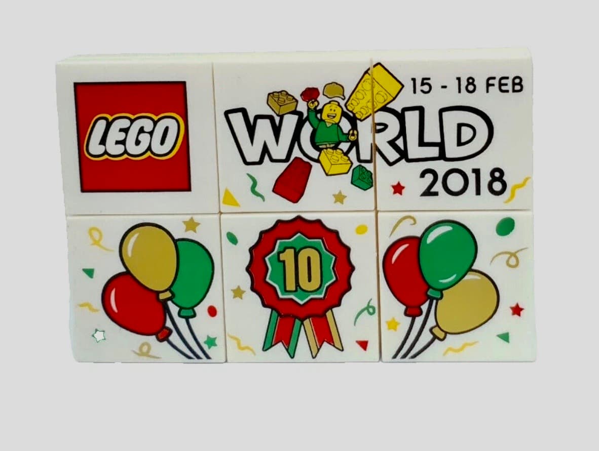LEGO sættet LEGO World Denmark Puzzle Promo 2018