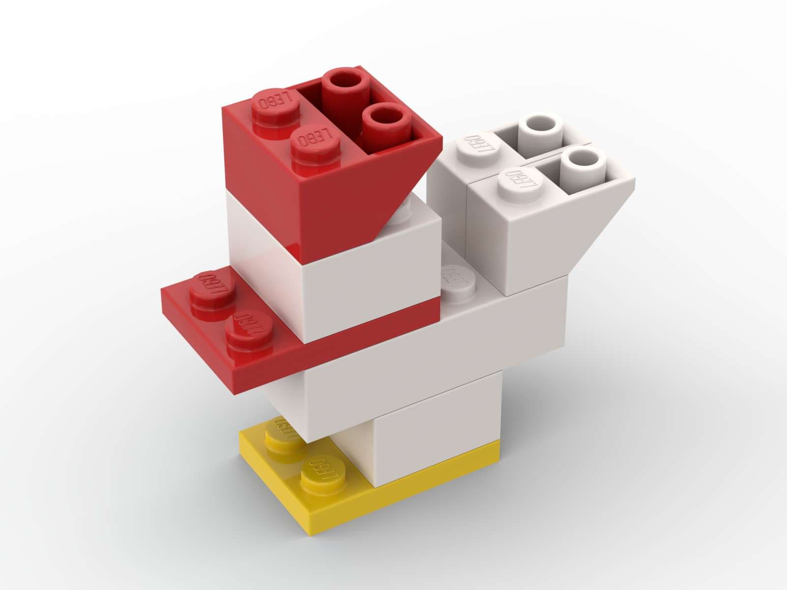LEGO sættet Micro Rooster