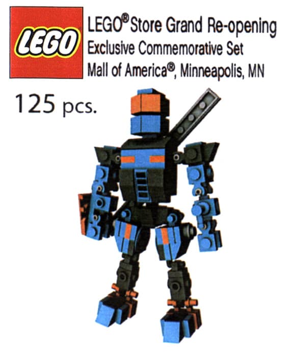 LEGO sættet LEGO Store Grand Re-opening Exclusive Set, Mall of America, Bloomington, MN
