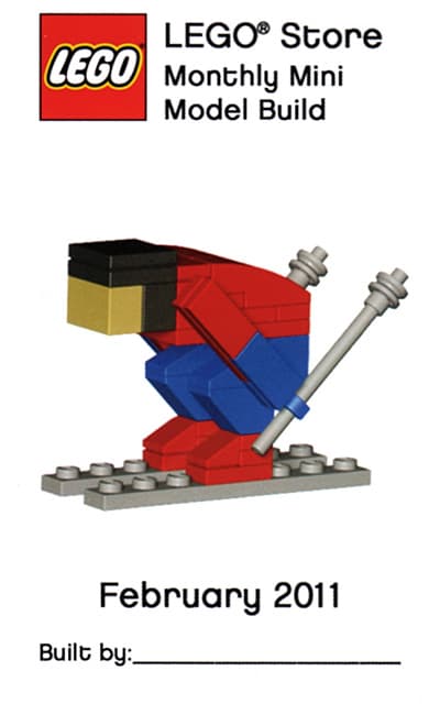 LEGO sættet Skier