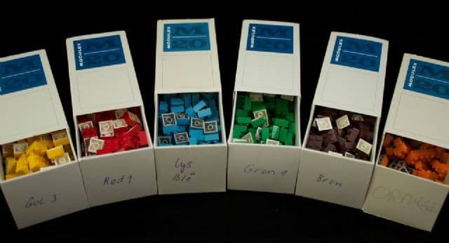 LEGO sættet Modulex Foil Sheets Database Set
