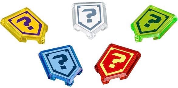 LEGO sættet Nexo Powers Wave 1 Power Shields