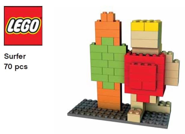 LEGO sættet Surfer