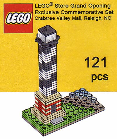 LEGO sættet LEGO Store Grand Opening Exclusive Set, Crabtree Valley Mall, Raleigh, NC
