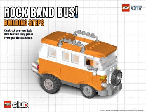 LEGO sættet Rock Band Bus