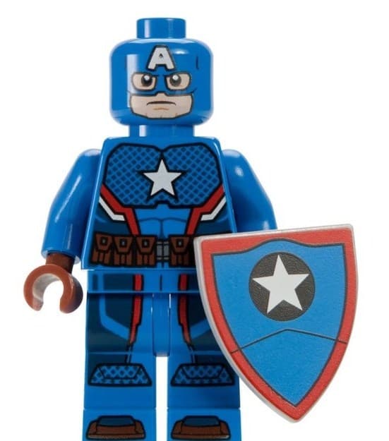 LEGO sættet Steve Rogers Captain America