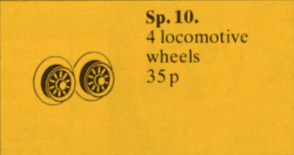 LEGO sættet Locomotive Wheels