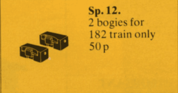 LEGO sættet Wheel Bearings for Locomotives