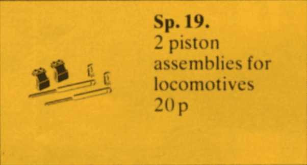 LEGO sættet Locomotive Piston Assemblies