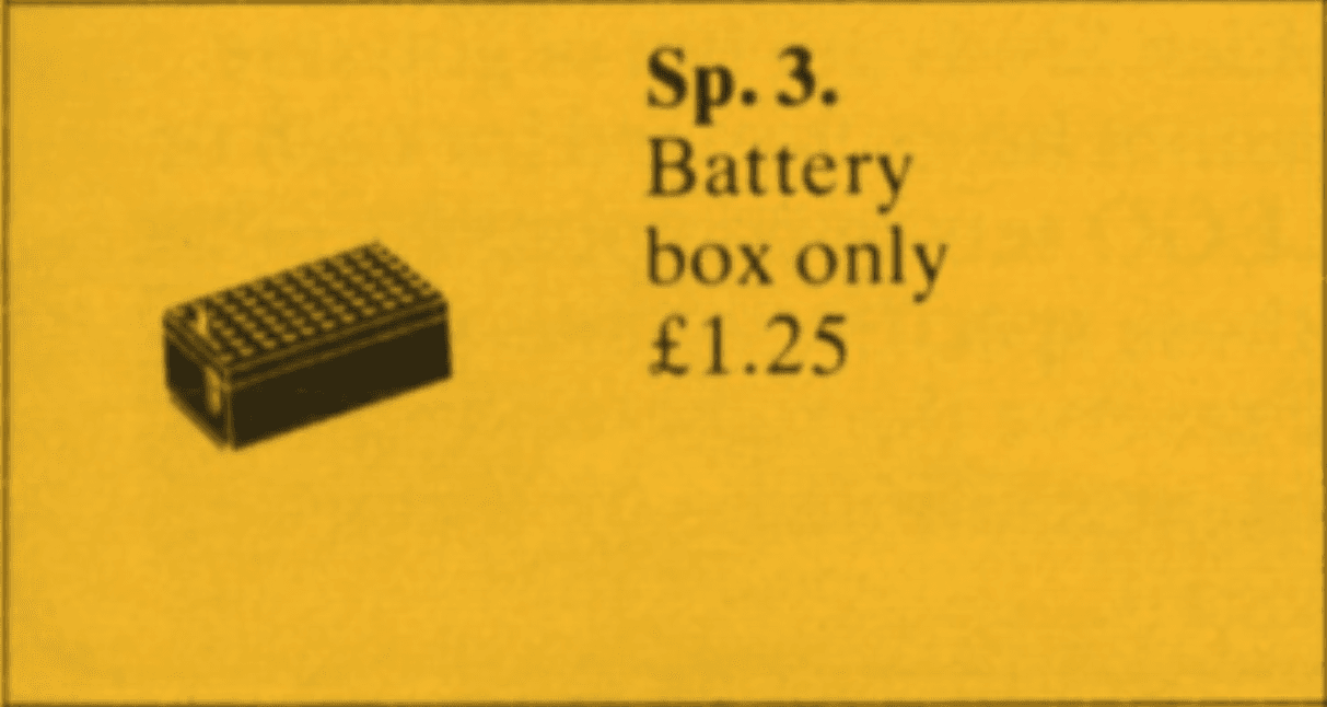 LEGO sættet 4.5V Motor Battery Box