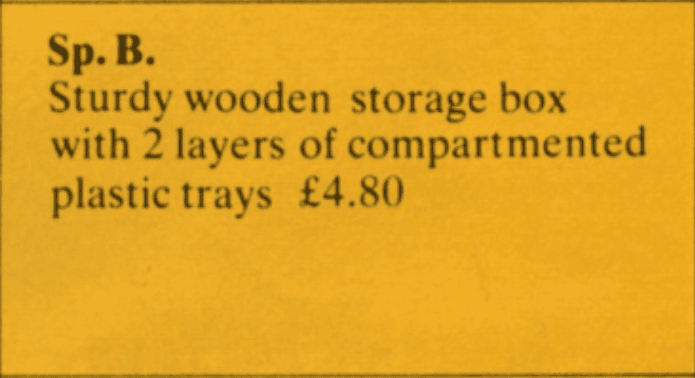 LEGO sættet Wooden Storage Box