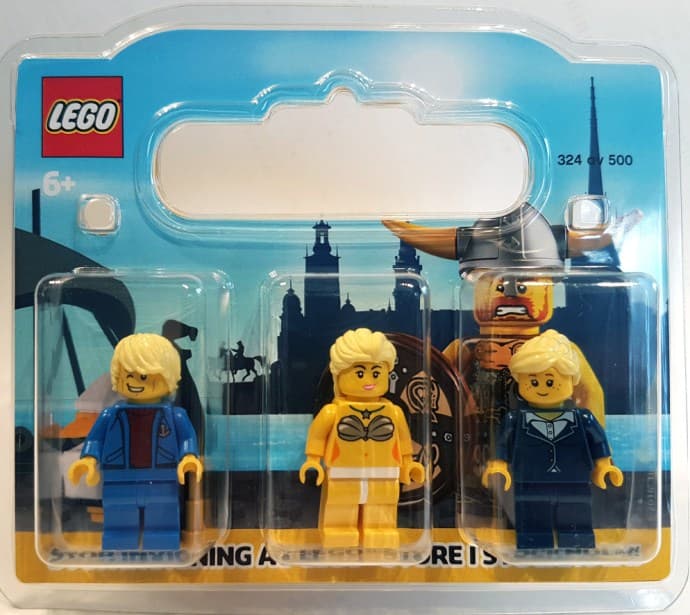 LEGO sættet Big Inauguration of LEGO Store in Stockholm!